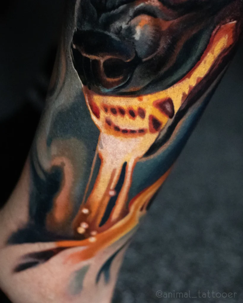 Fire wolf