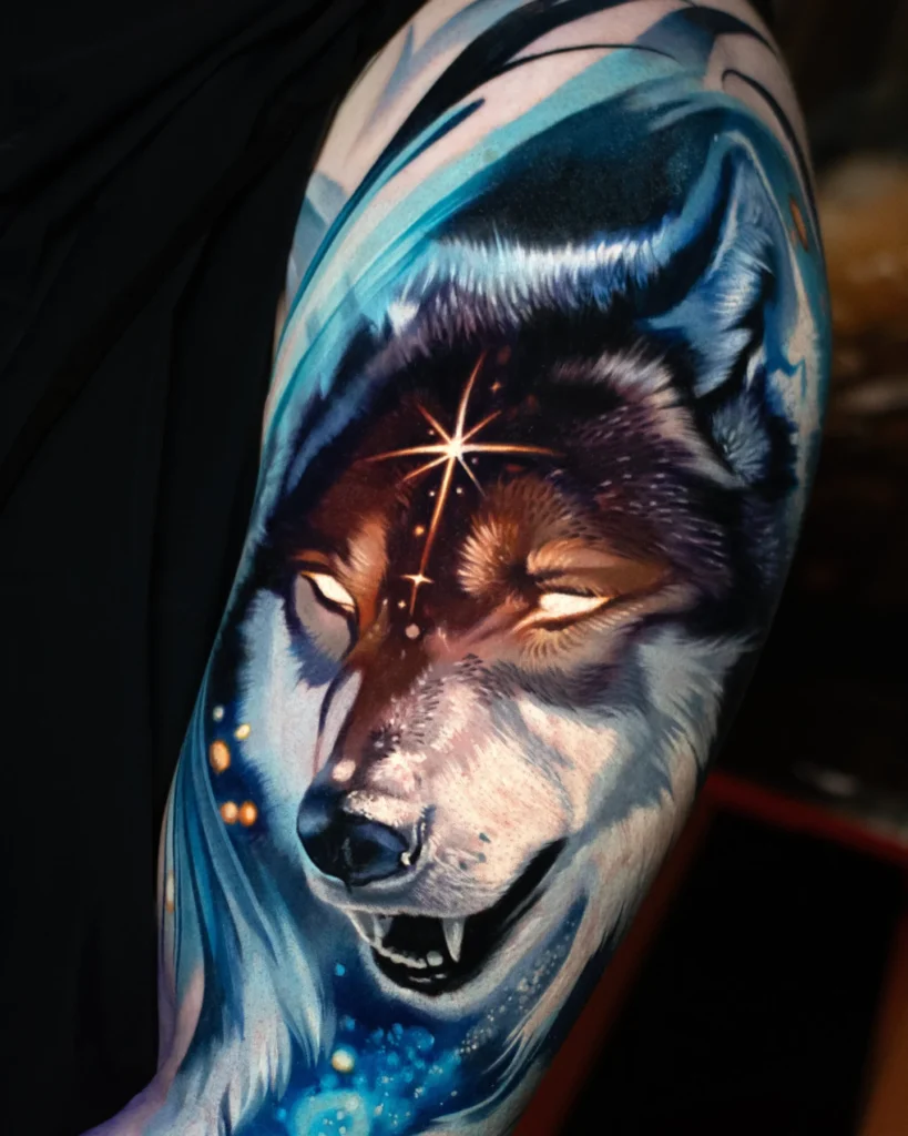Magical wolf