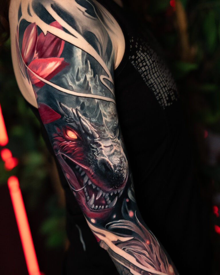 Dragon sleeve
