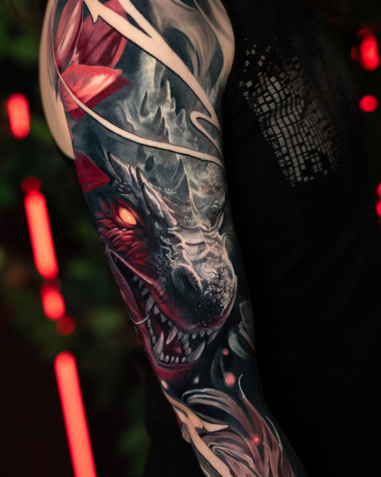Dragon sleeve
