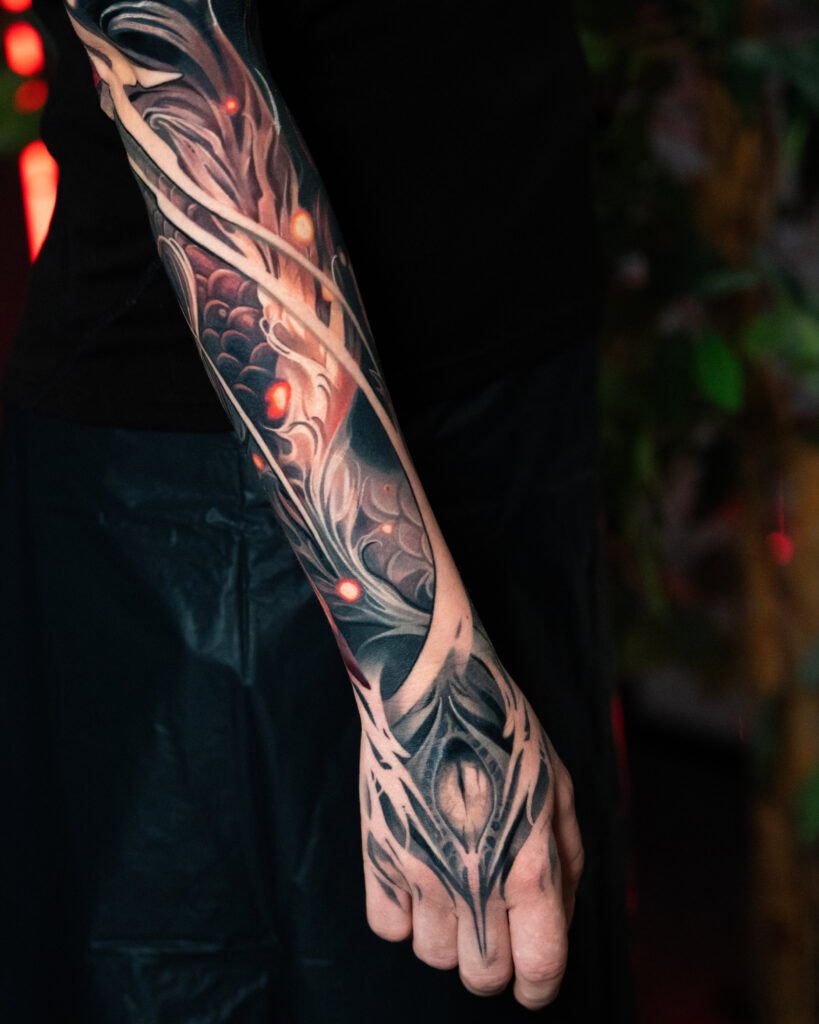 Dragon sleeve