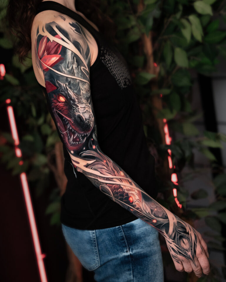 Dragon sleeve