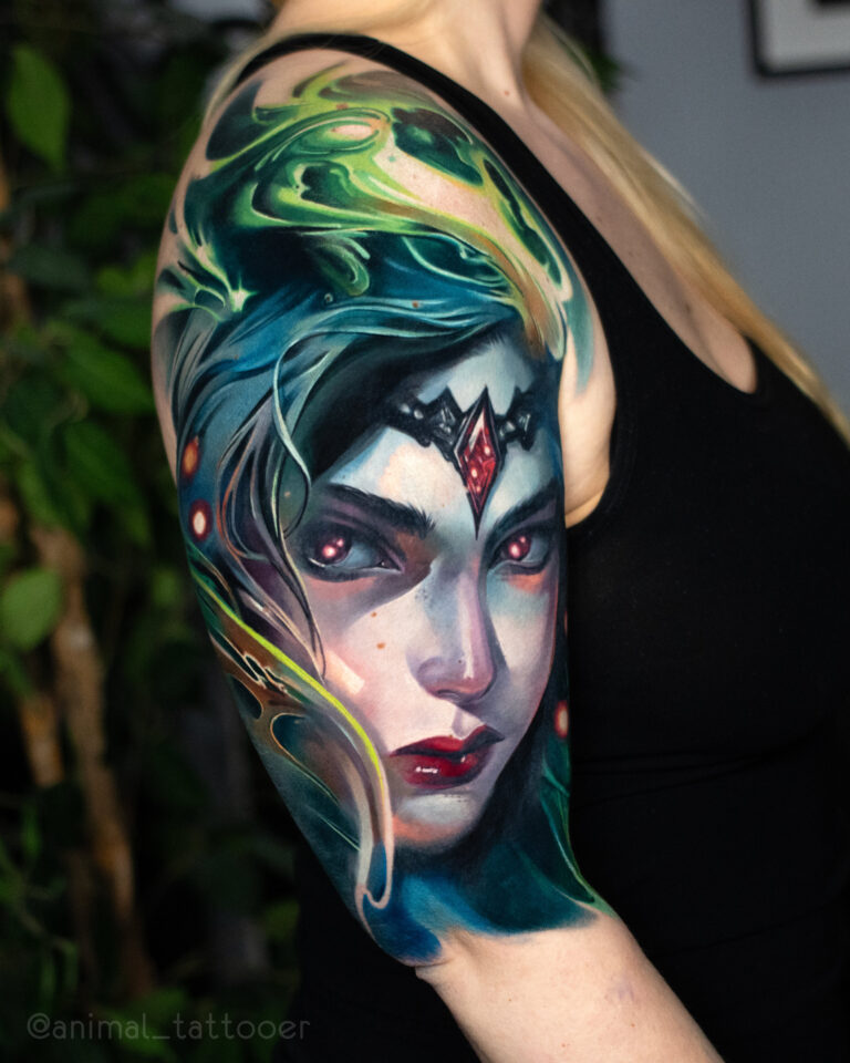 A witch portrait