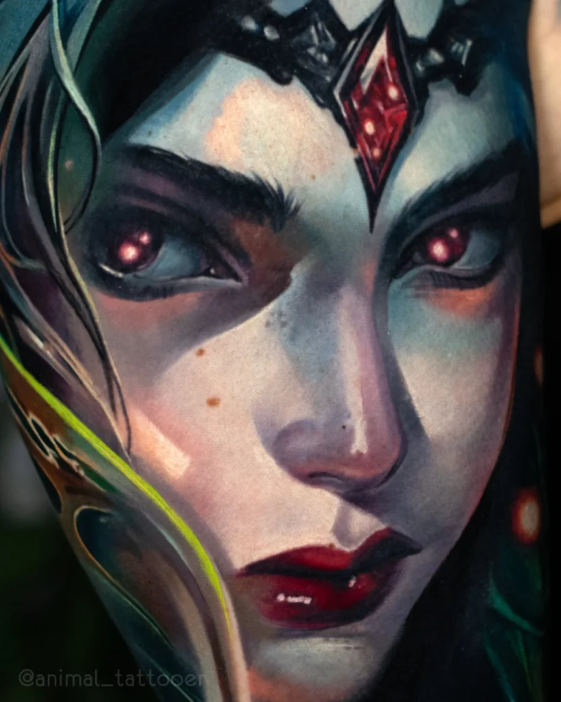 A witch portrait