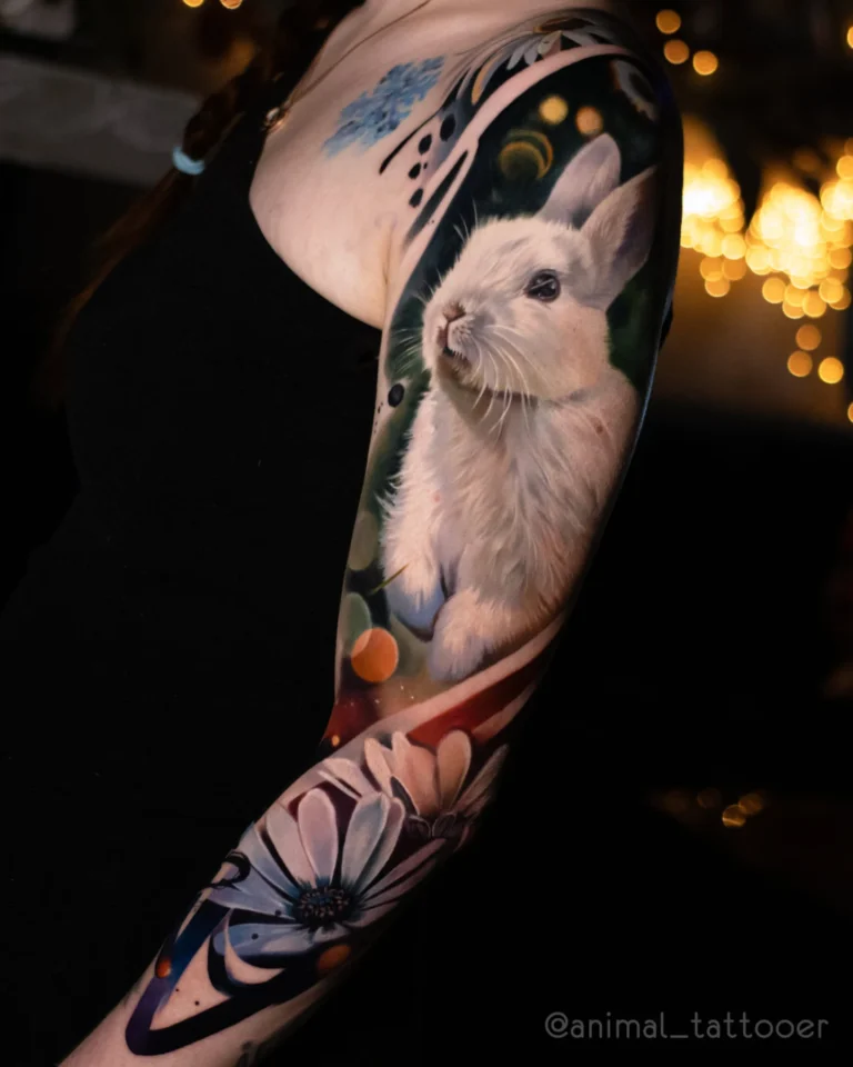 A cute bunny
