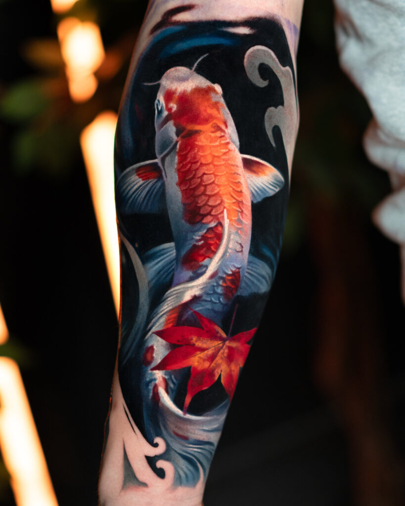 Koi fishes