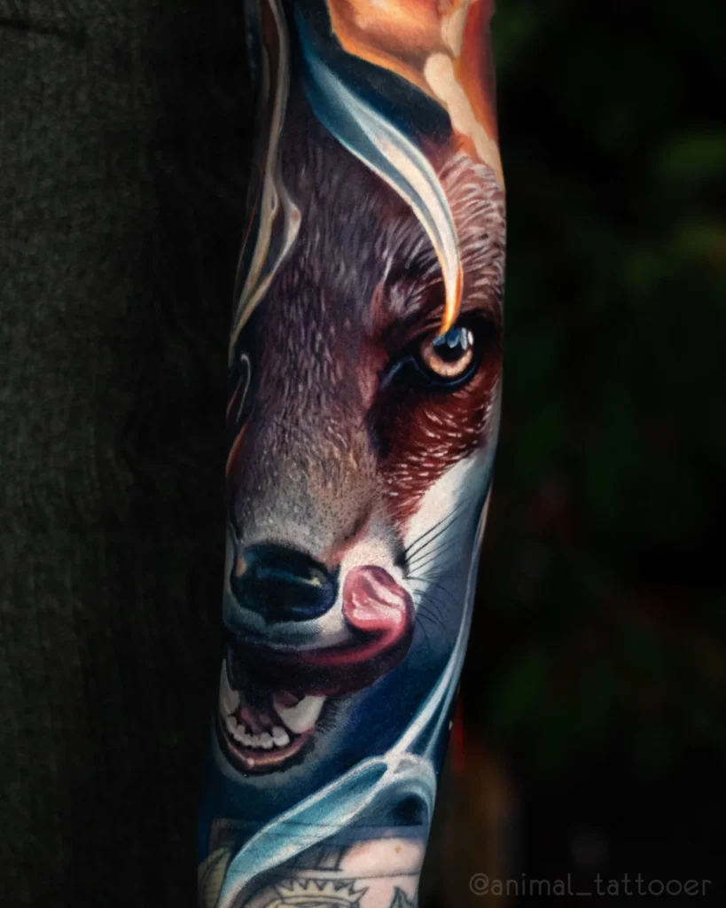2 sides fox