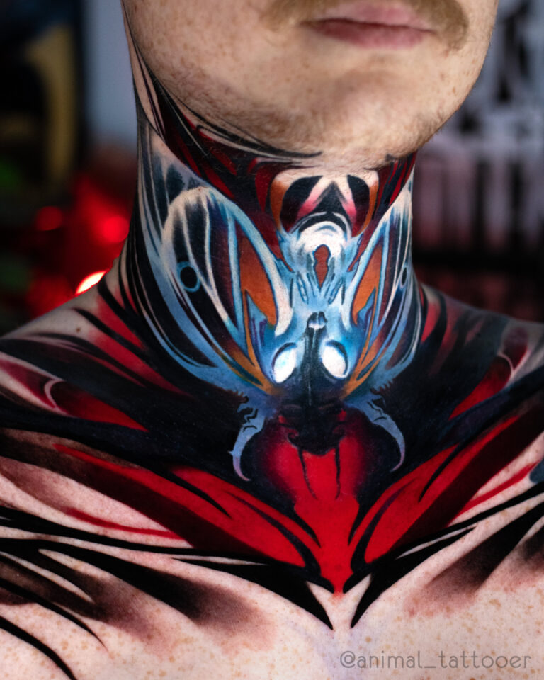Neck tatto