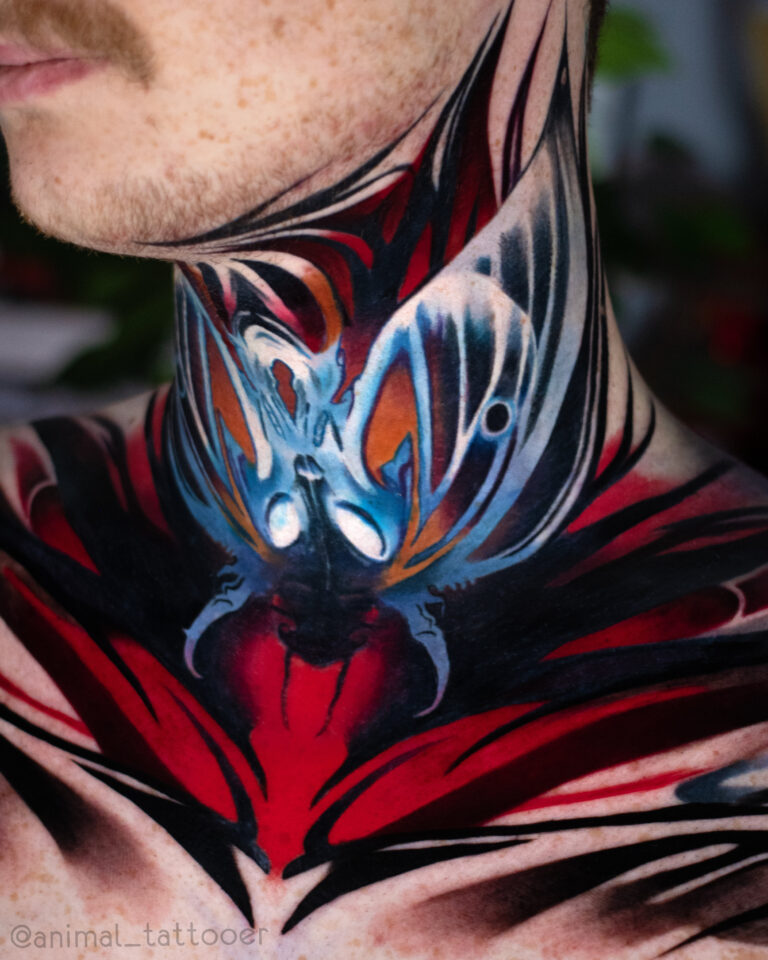 Neck tatto
