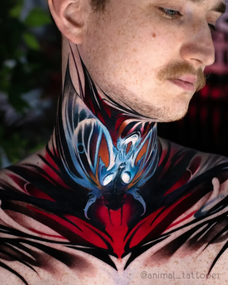 Neck tatto