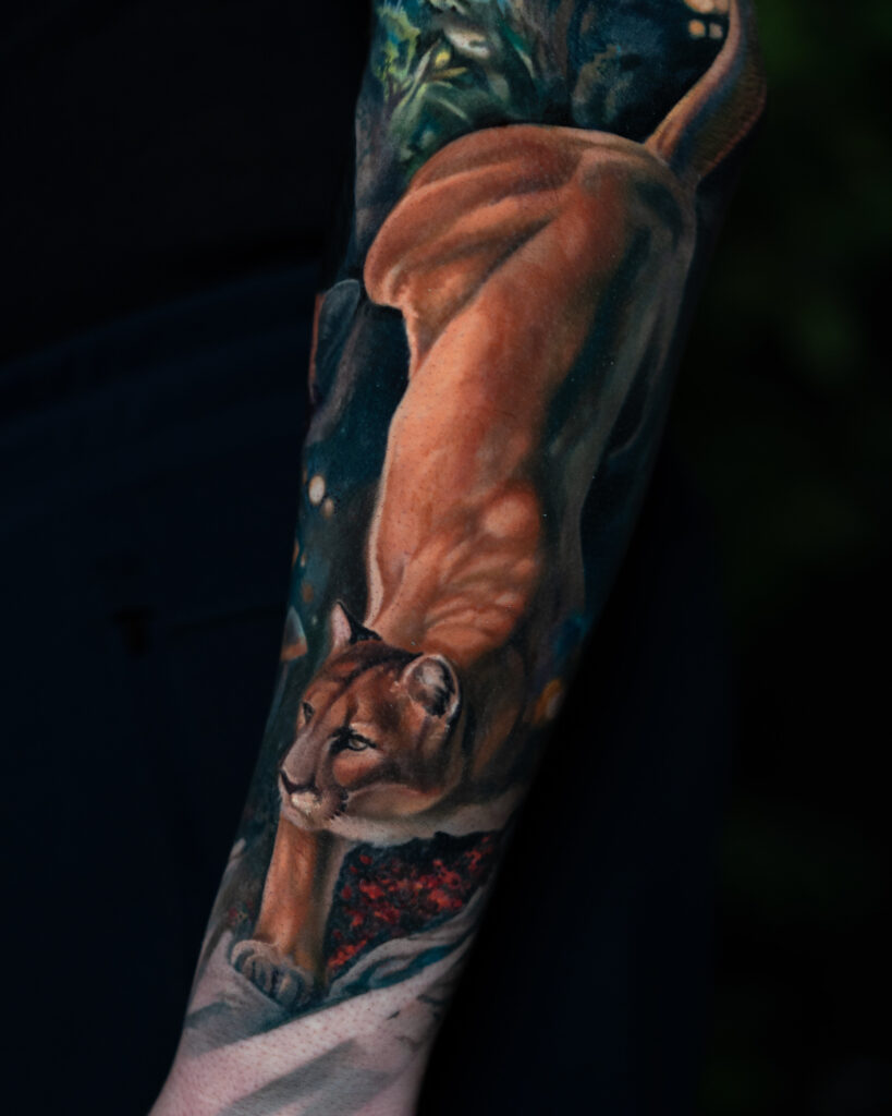 Puma sleeve