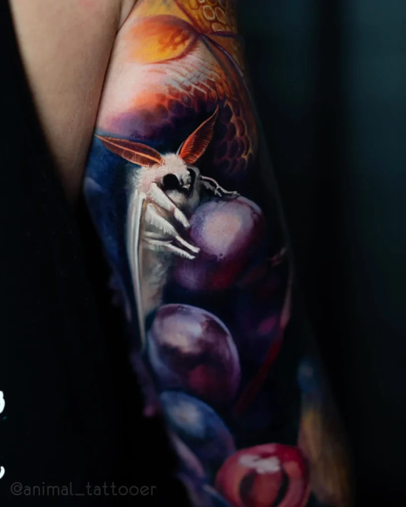 Yellow snake sleeve