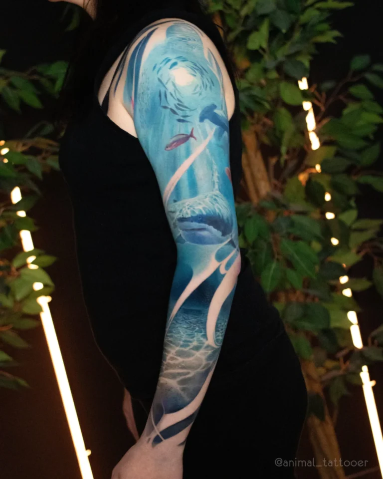 An underwater sleeve