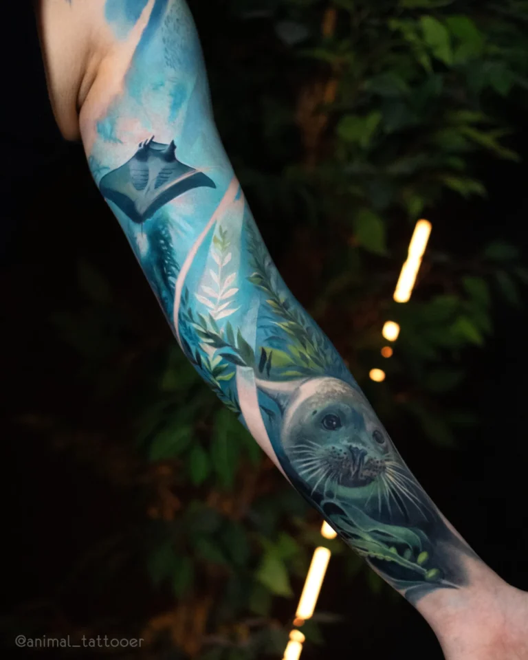 An underwater sleeve
