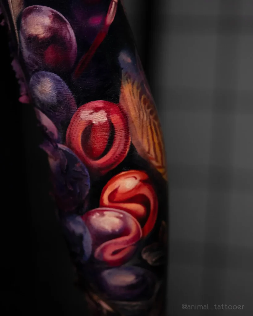 Yellow snake sleeve