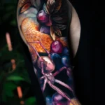 Yellow snake sleeve