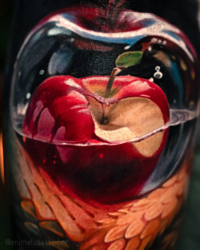 an apple