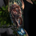 Tiger full body tattoo