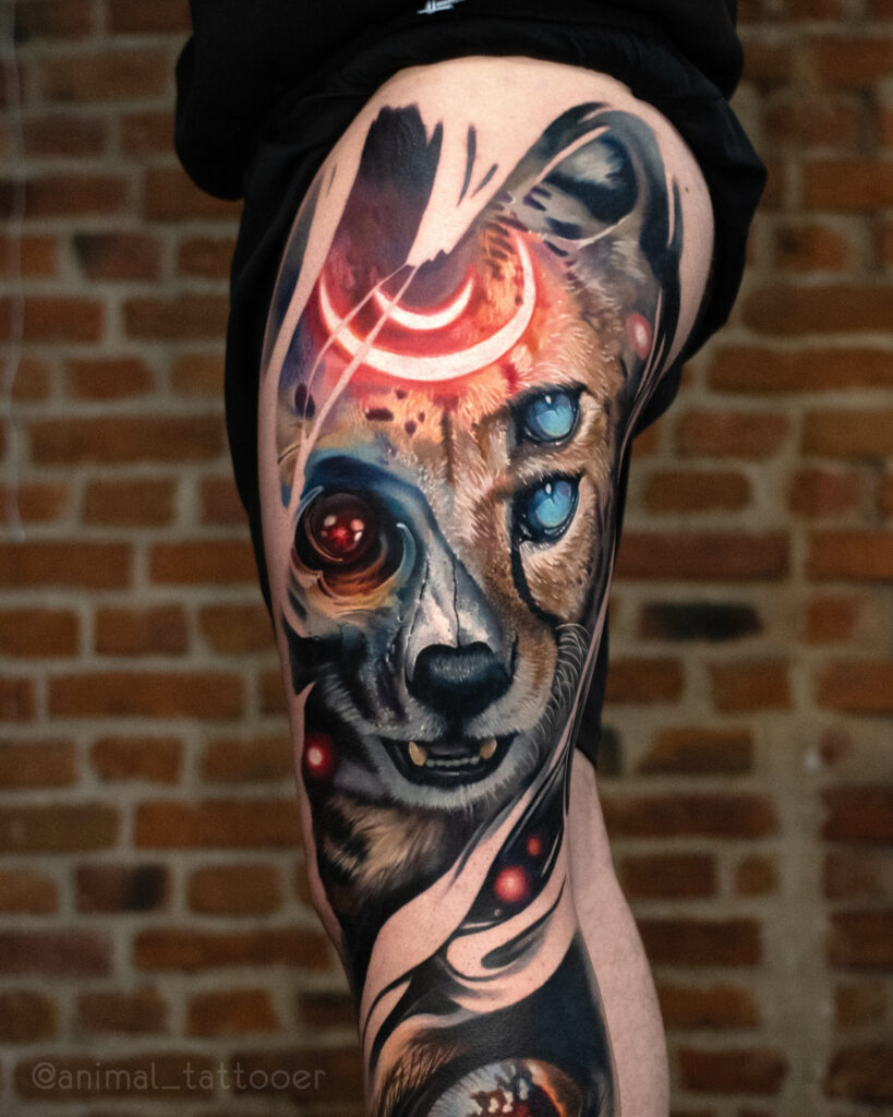 A radioactive cheetah