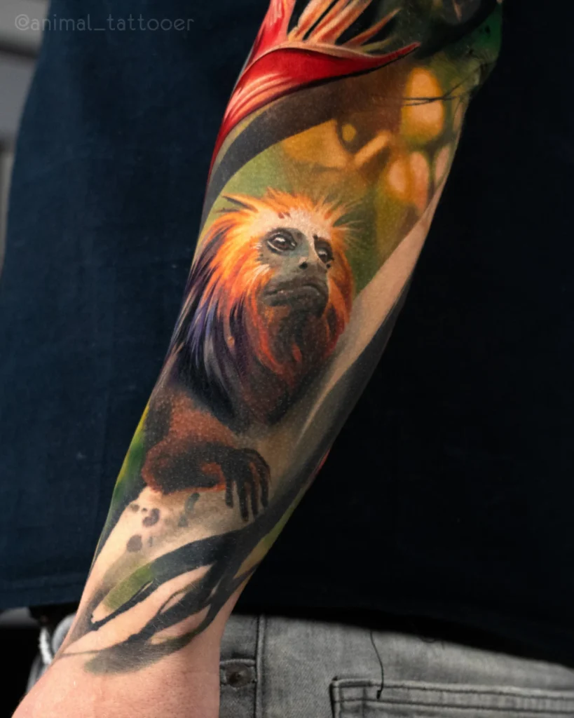 A jungle sleeve