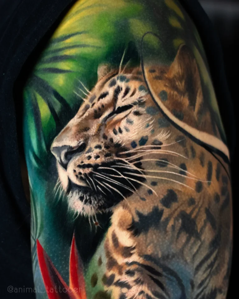 A jungle sleeve