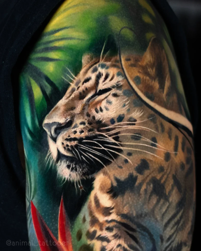 A jungle sleeve