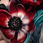 Poppies with the radiant animal