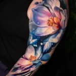 Flowers sleeve