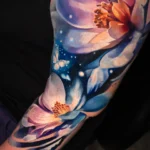 Flowers sleeve