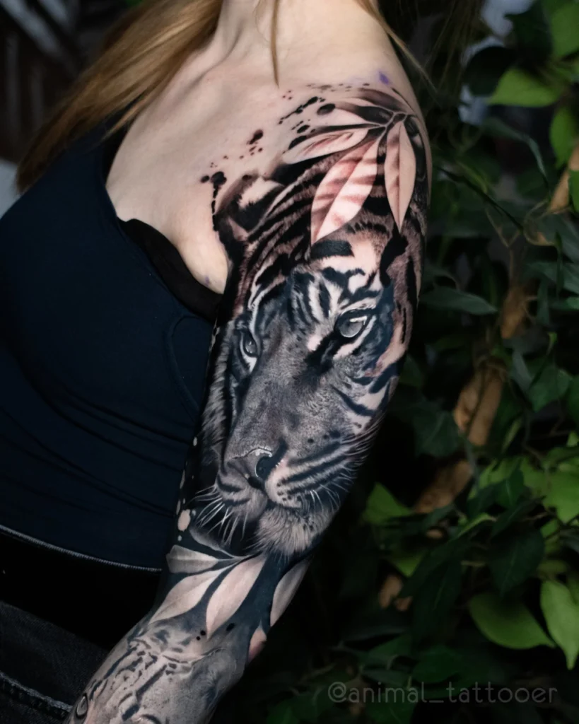Gray wash sleeve