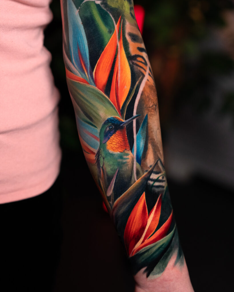 Jungle sleeve