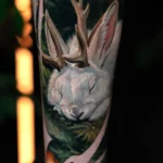 Jackalope bunny