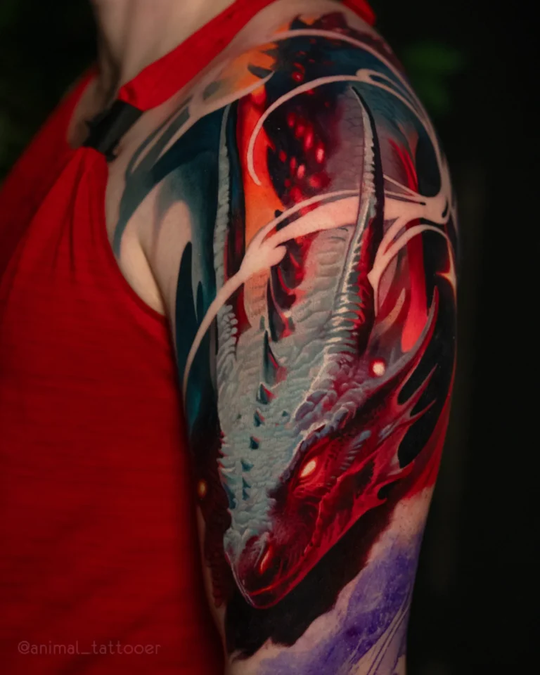 red dragon tattoo
